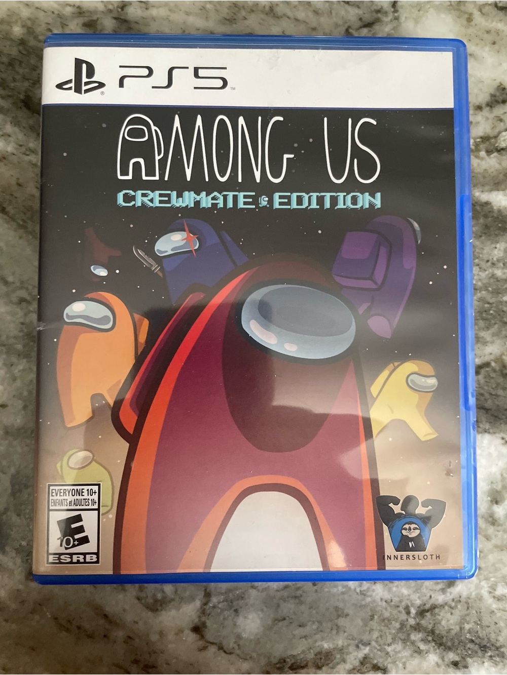Sony PS5 Among Us Crewmate Edition - Red & Purple Artwork